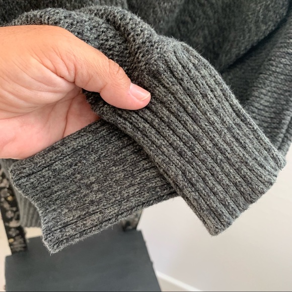 Lauren Ralph Lauren Gray Cardigan Sweater S - Picture 3 of 6